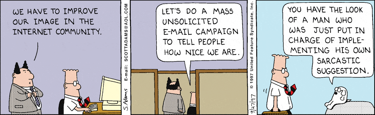 Dilbert Cartoon